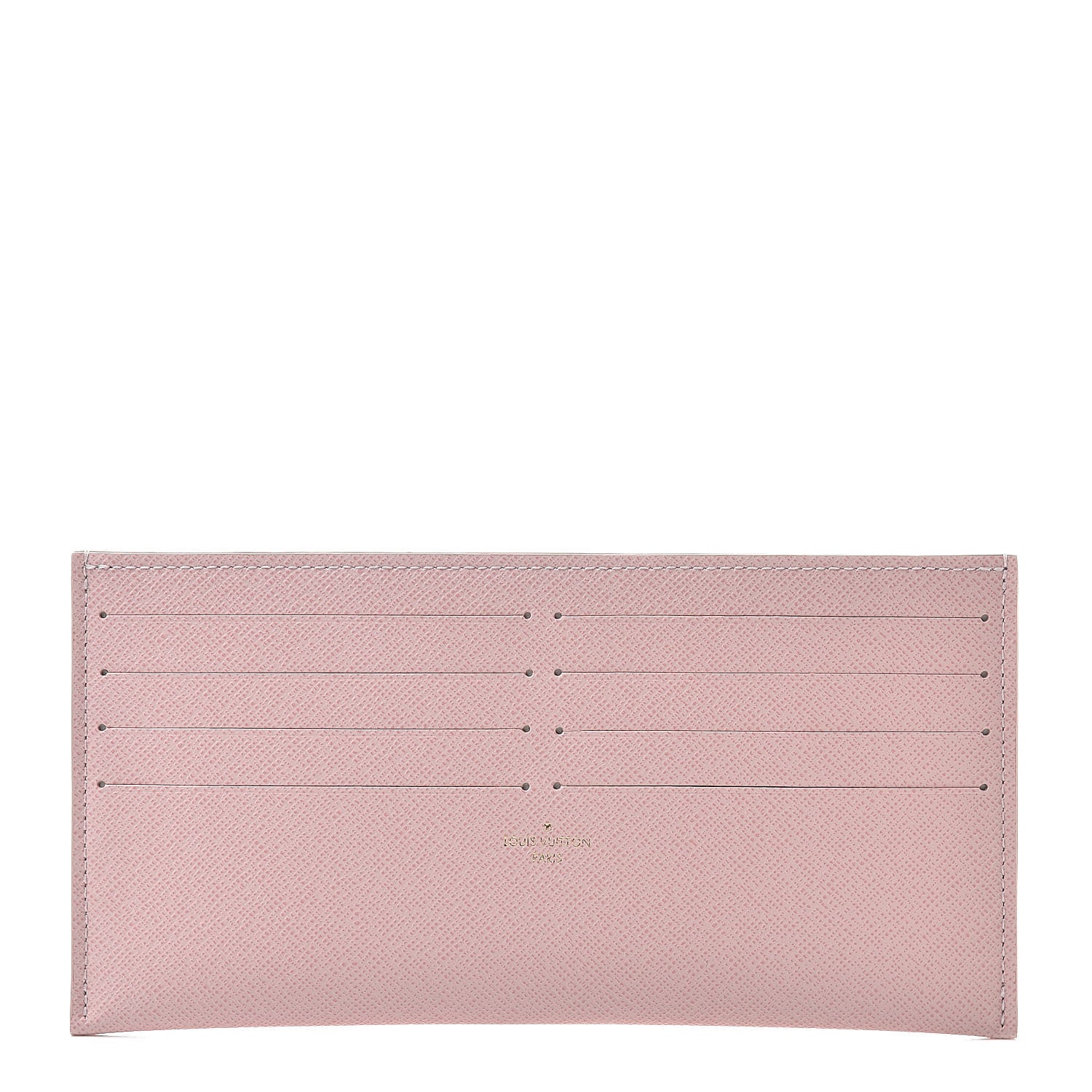 Louis Vuitton Calfskin Felicie Card Holder Insert Rose Ballerine 1 of 6