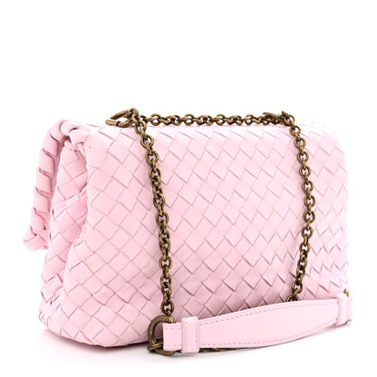 Bottega Veneta Nappa Intrecciato Baby Olimpia Shoulder Bag Dragee 4 of 11