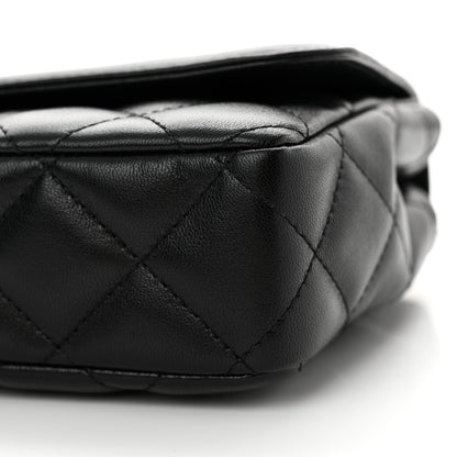 Chanel Lambskin Quilted Small Flap Bag Black 10 of 11
