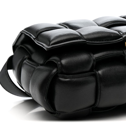 Bottega Veneta Nappa Maxi Intreccio Padded Cassette Crossbody Bag Black 8 of 11