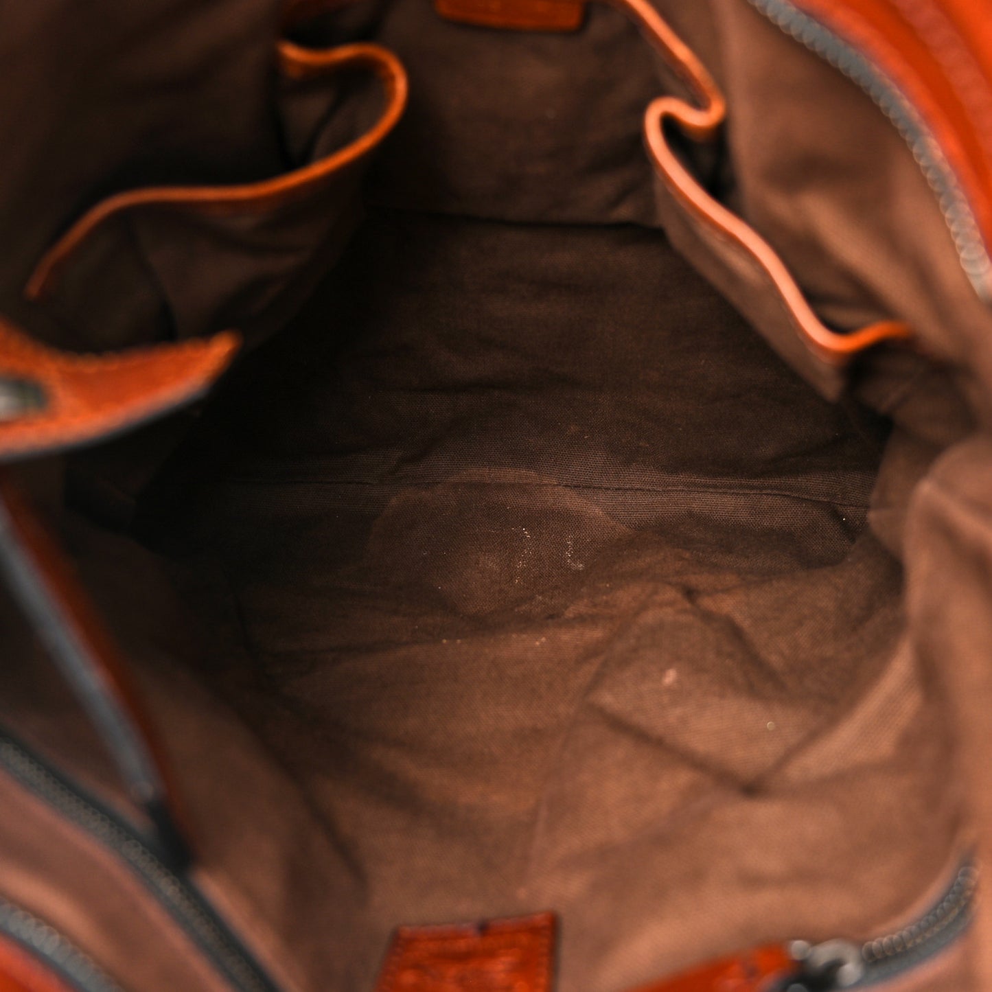 House Check Bridle Calfskin Tote Tan