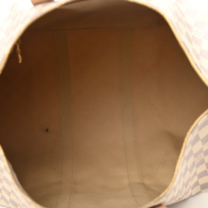 Louis Vuitton Damier Azur Keepall Bandouliere 45 5 of 15