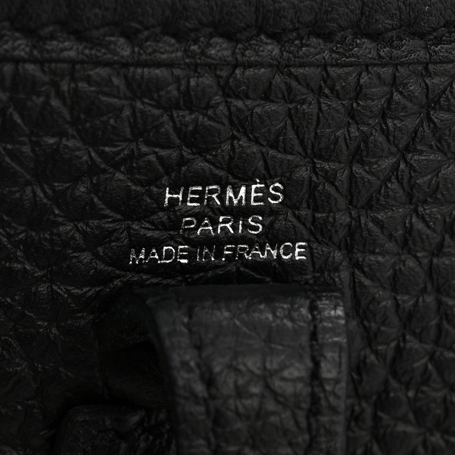 Hermes Taurillon Clemence Evelyne TPM Black 15 of 34