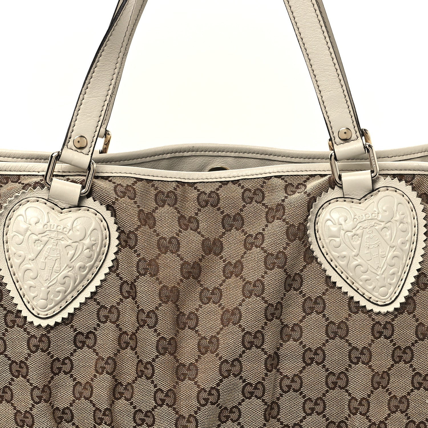 Gucci Monogram Large Tribeca Tote Off White 8 of 11