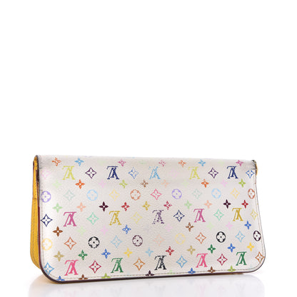 Louis Vuitton Monogram Multicolor Insolite Wallet White Citron 3 of 14
