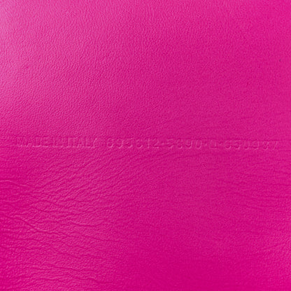 Balenciaga Nylon Lambskin Woven Small Ibiza Basket With Strap Lipstick Pink 7 of 10