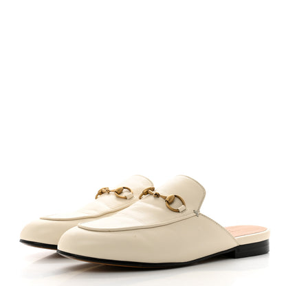 Gucci Malaga Kid Womens Princetown Slippers 36 Mystic White 3 of 9