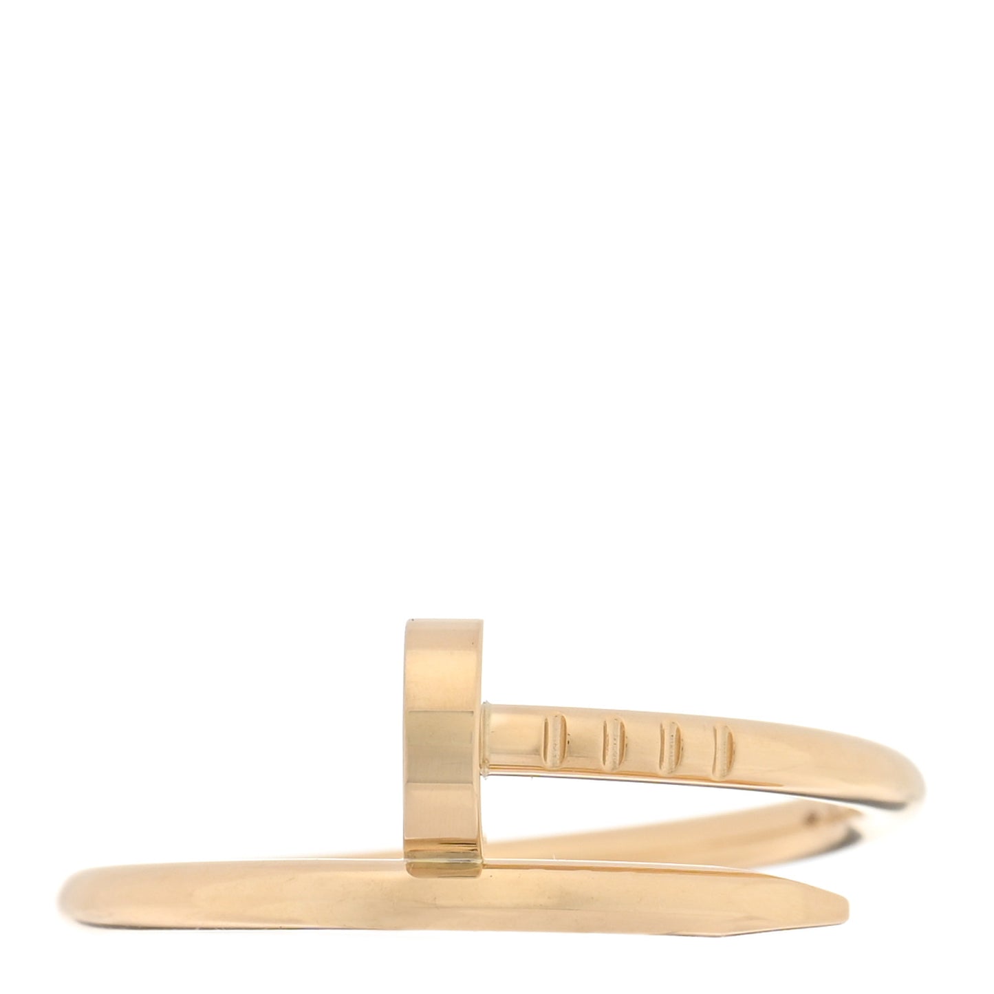 18K Yellow Gold Small Juste Un Clou Ring 56 7.5