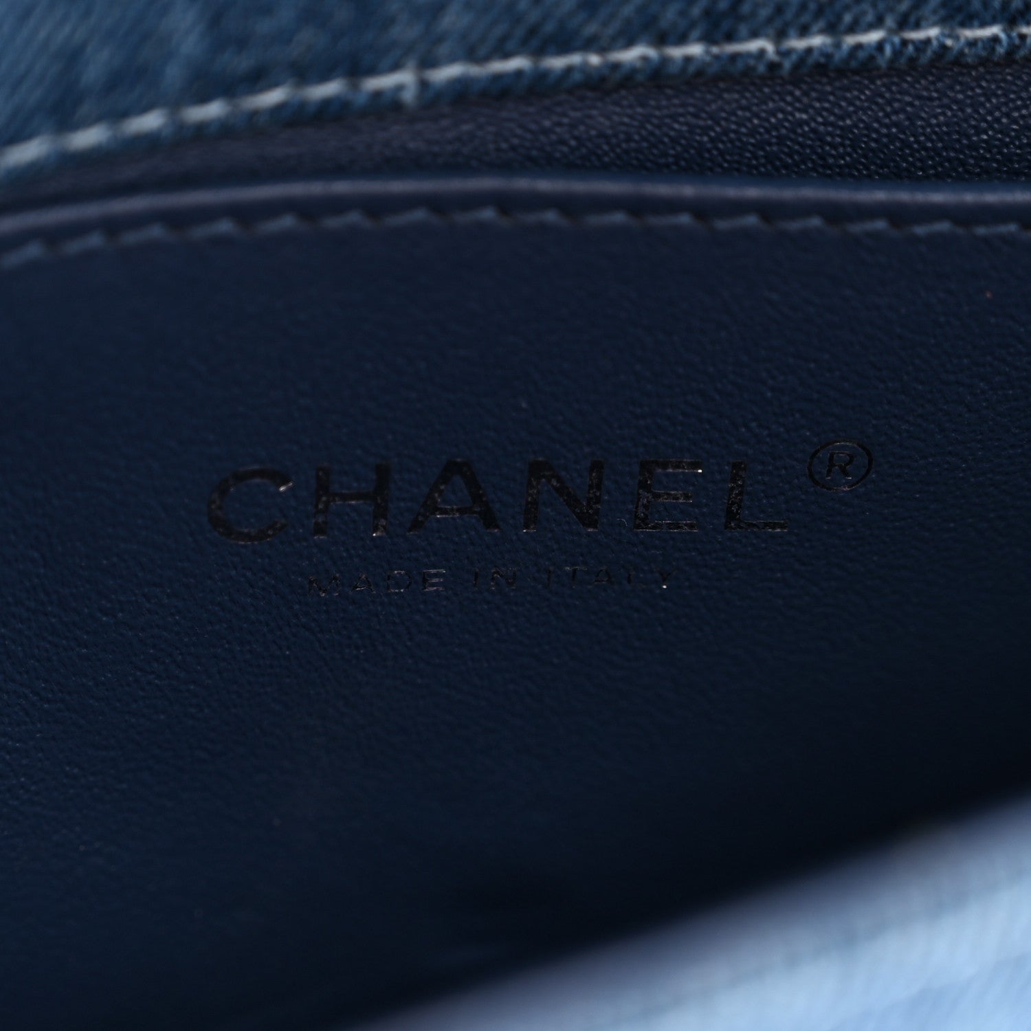 Chanel Denim Quilted Small Boy Flap Blue 6 of 11