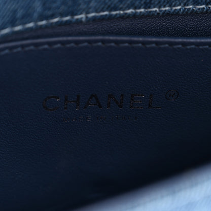 Chanel Denim Quilted Small Boy Flap Blue 6 of 11