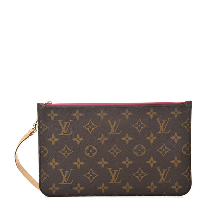 Louis Vuitton Monogram Neverfull MM GM Pochette Pivoine 1 of 7