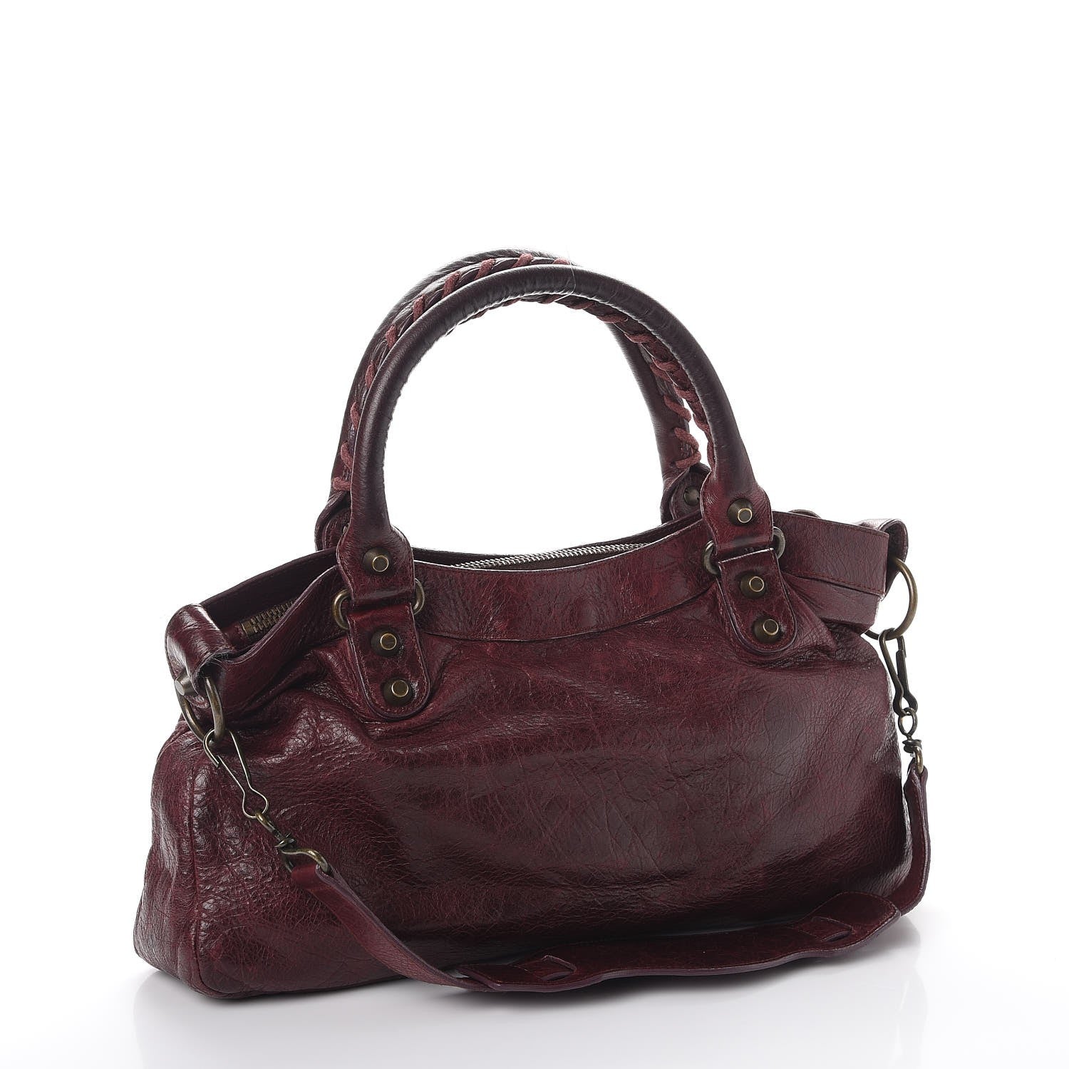 Balenciaga Chevre Classic Hardware First Bordeaux 3 of 12