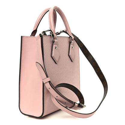 Louis Vuitton Epi Sac Plat BB Rose Ballerine 3 of 9