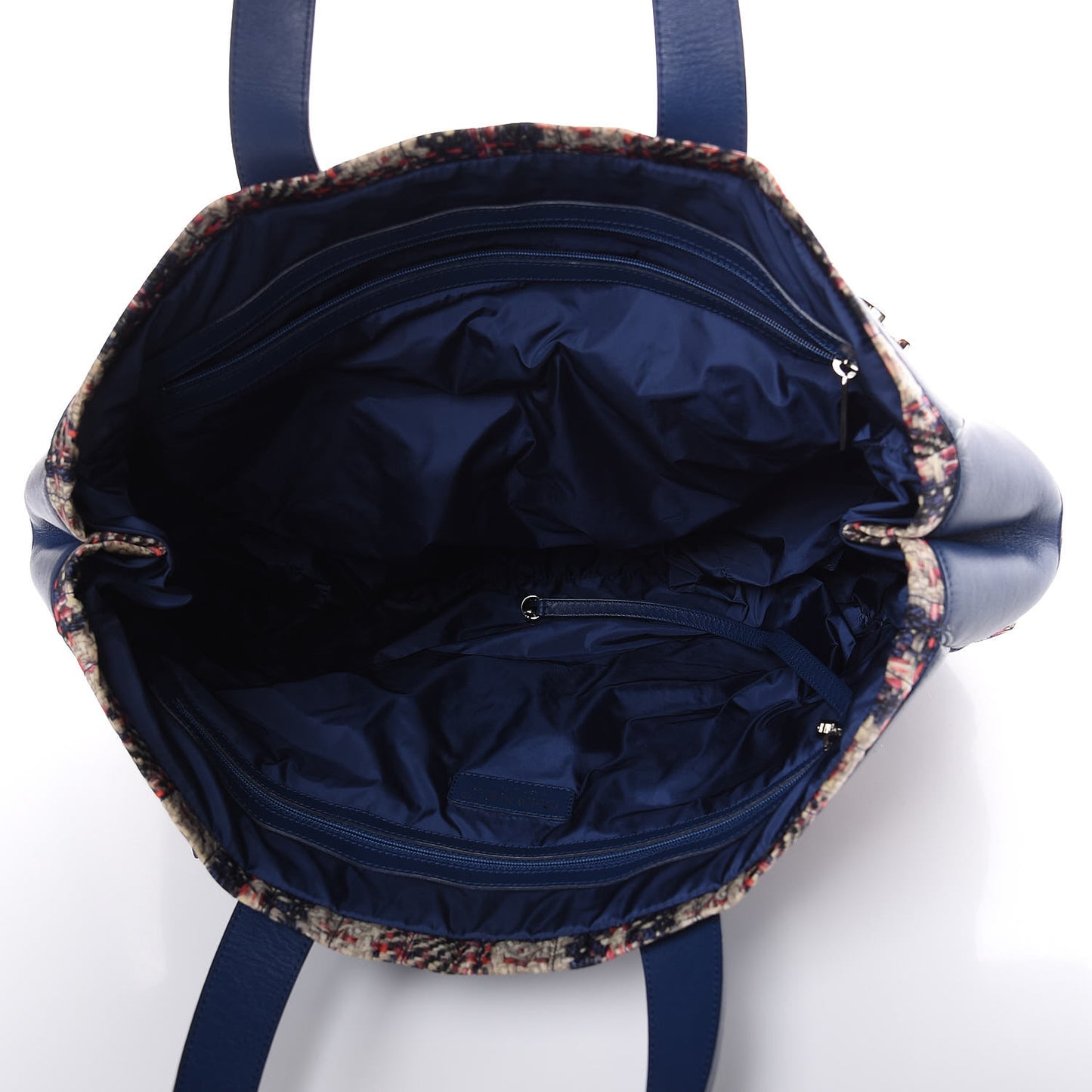 Lambskin Tweed Printed Tote Multicolor
