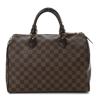 Louis Vuitton Damier Ebene Speedy 30 1 of 10