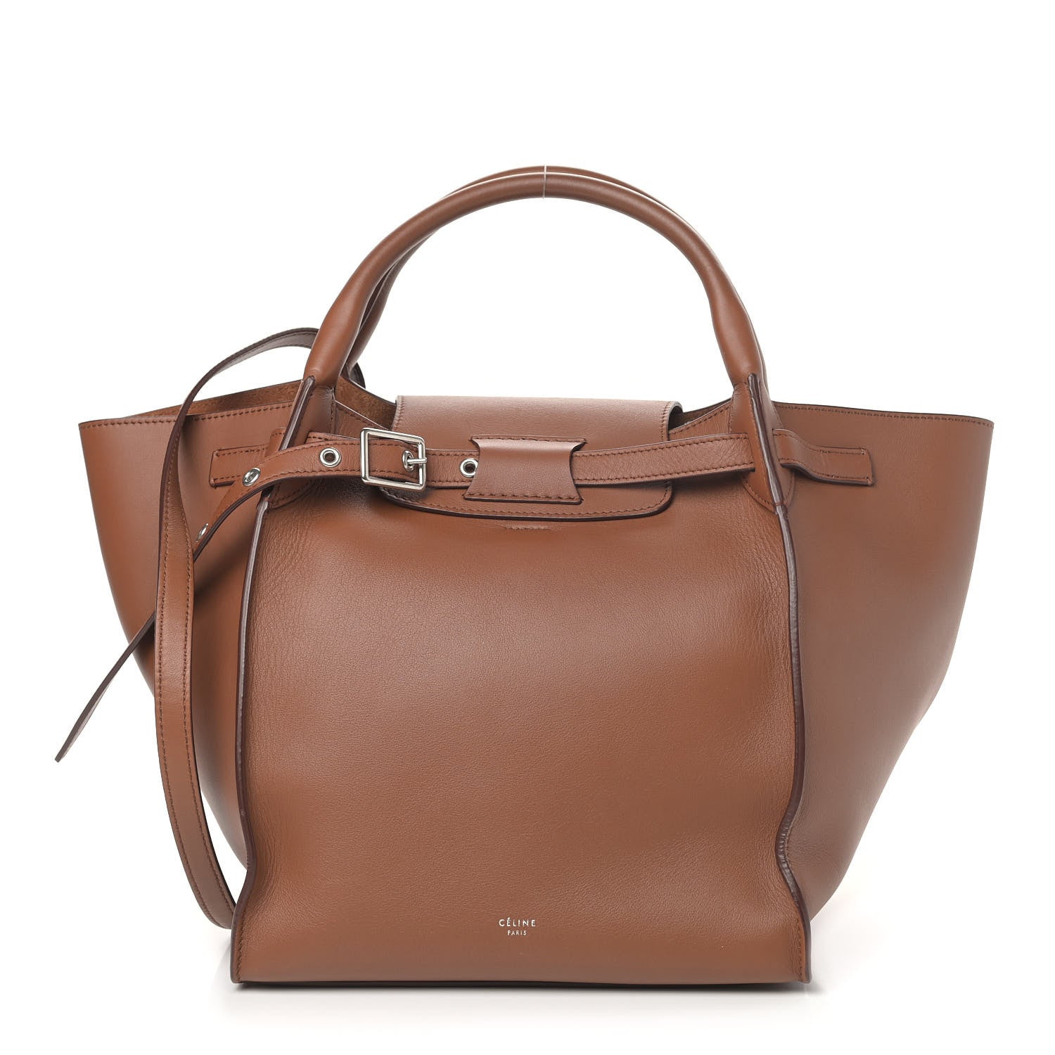Celine Smooth Calfskin Small Big Bag Tan 1 of 4