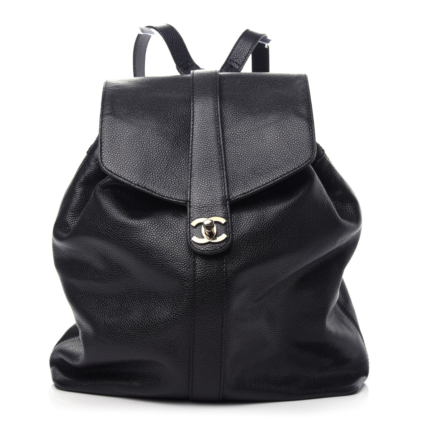 Chanel Caviar CC Backpack Black 2 of 8
