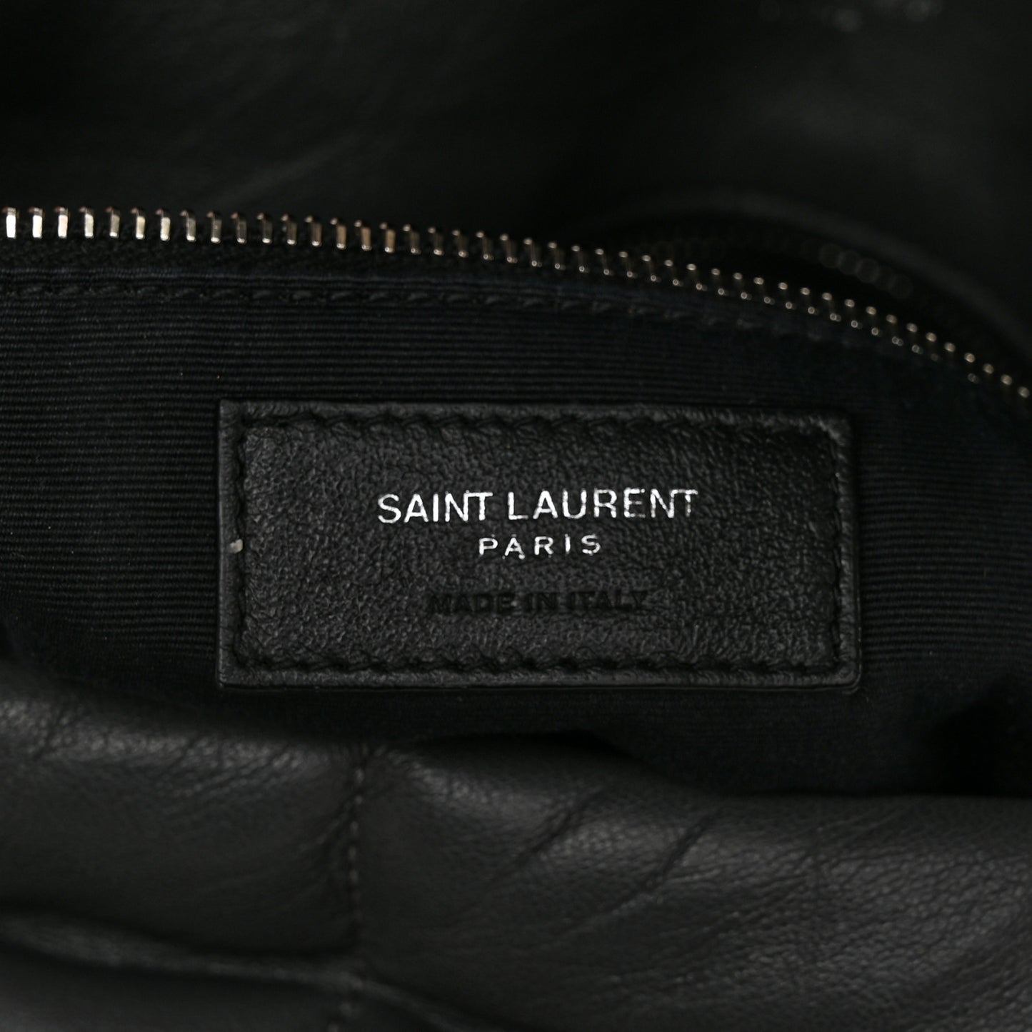 Calfskin Quilted Medium Loulou Puffer Monogram Chain Satchel Storm