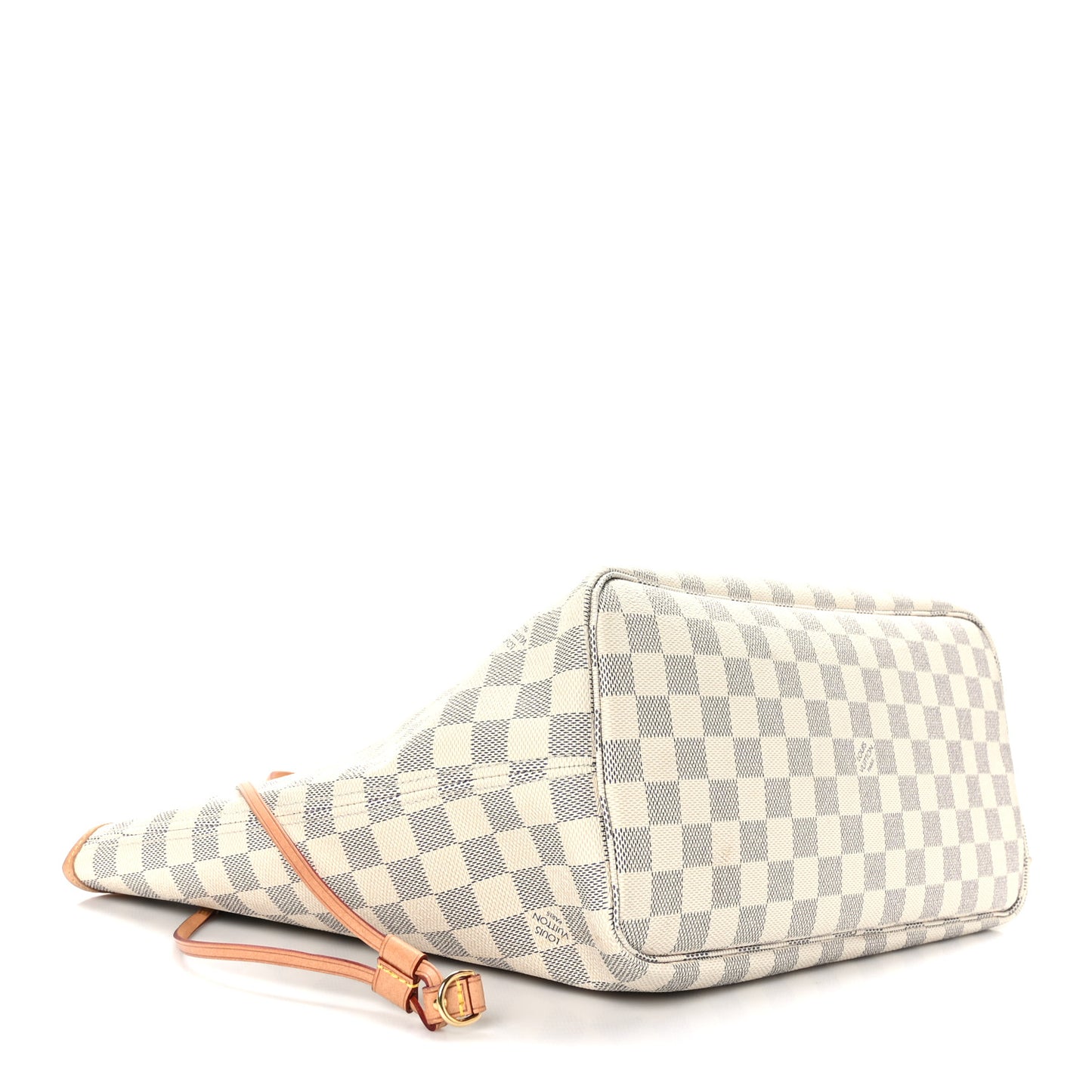 Damier Azur Neo Neverfull MM Rose Ballerine