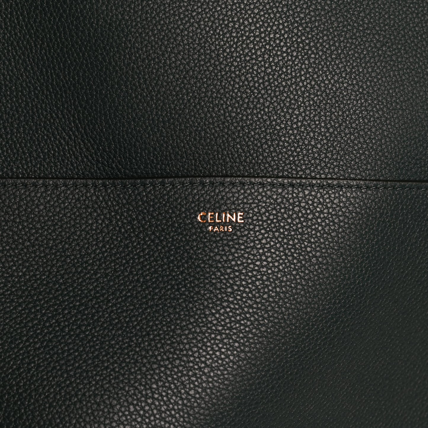 Soft Grained Calfskin Sangle Bucket Bag Amazone