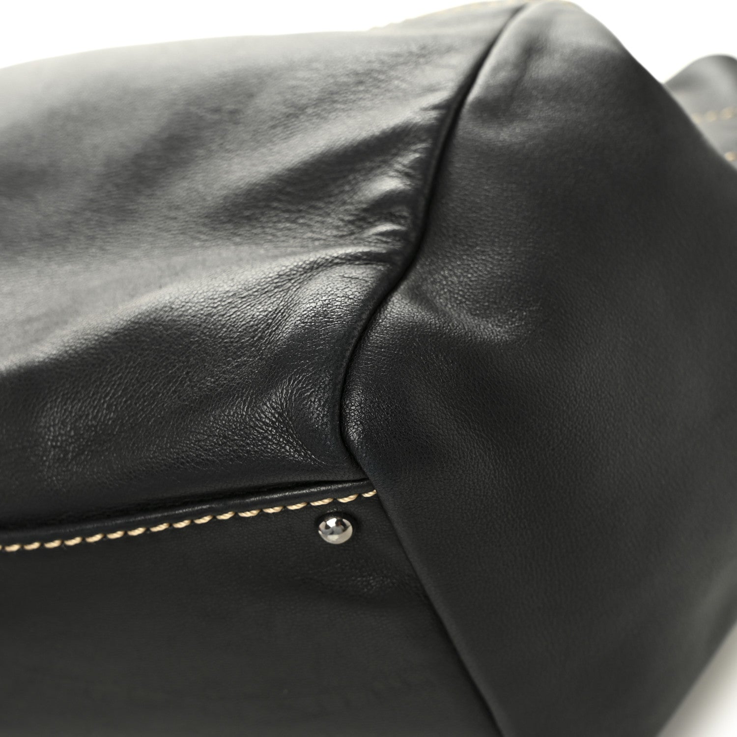 Chanel Lambskin Lax Accordion Shoulder Bag Black 11 of 11