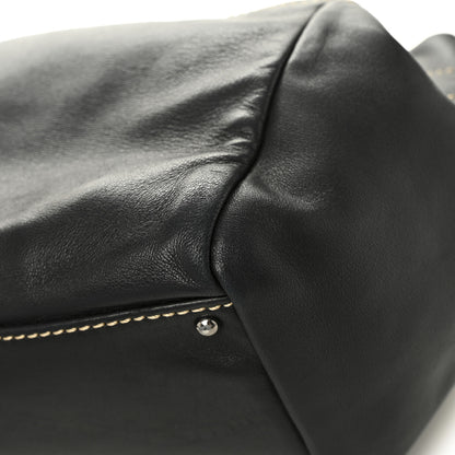 Chanel Lambskin Lax Accordion Shoulder Bag Black 11 of 11