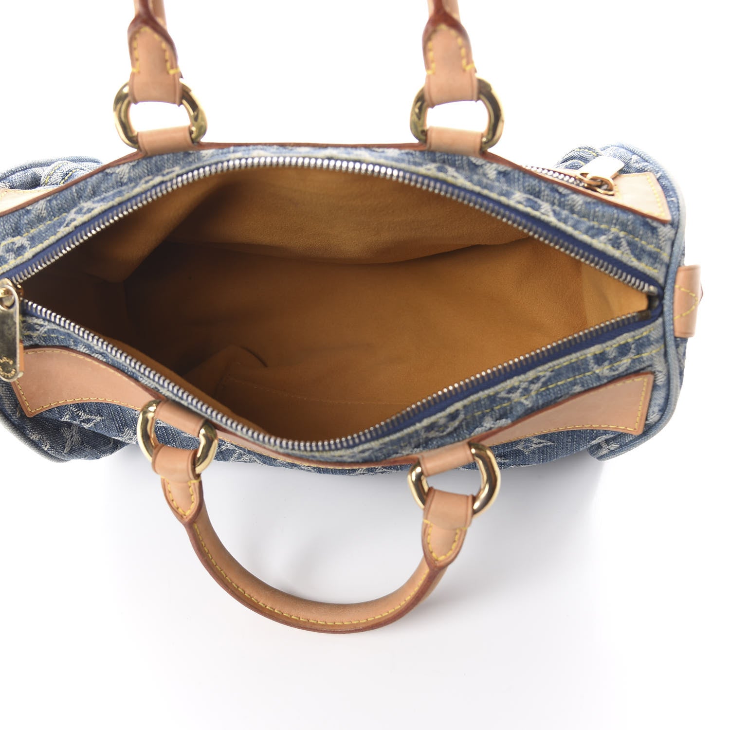 Louis Vuitton Monogram Denim Neo Speedy Blue 4 of 8