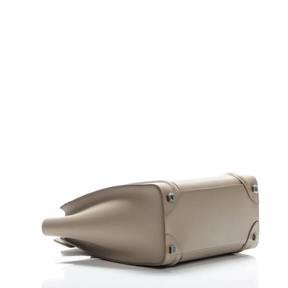 Celine Smooth Calfskin Interstice Micro Luggage Light Taupe 4 of 7