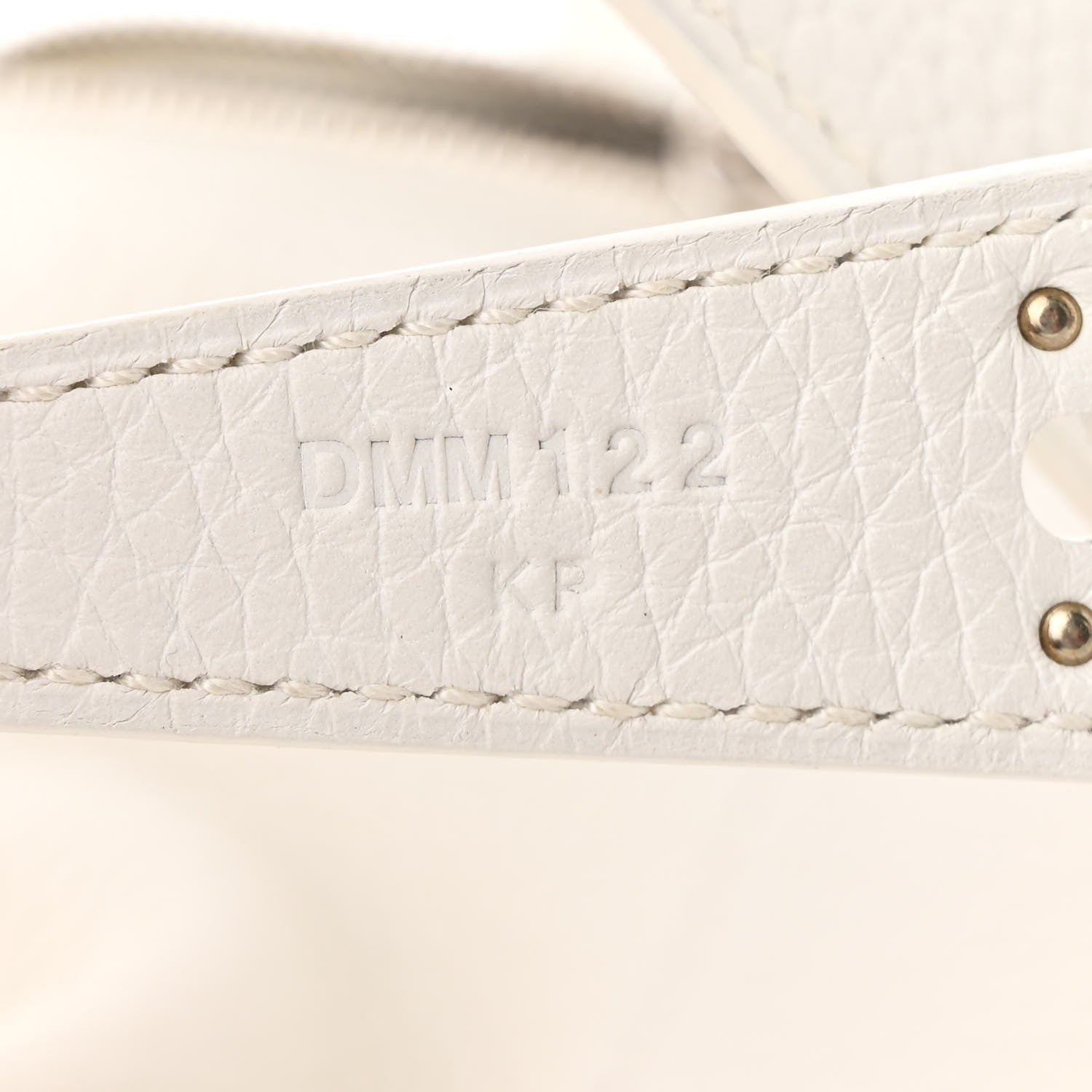 Hermes Taurillon Clemence Lindy 26 White 7 of 11