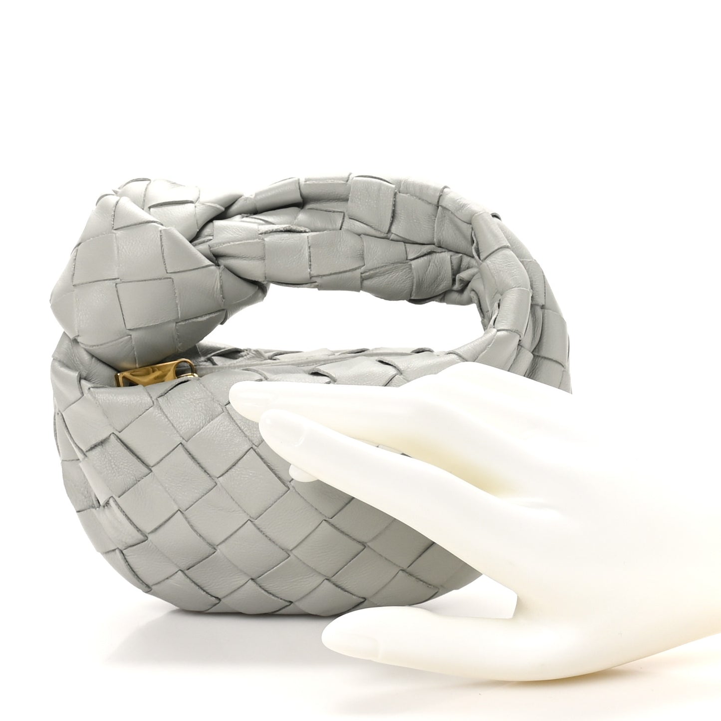 Nappa Intrecciato Candy Jodie Agate Grey