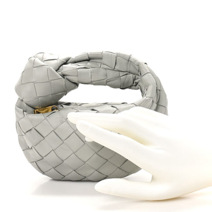 Bottega Veneta Nappa Intrecciato Candy Jodie Agate Grey 2 of 9
