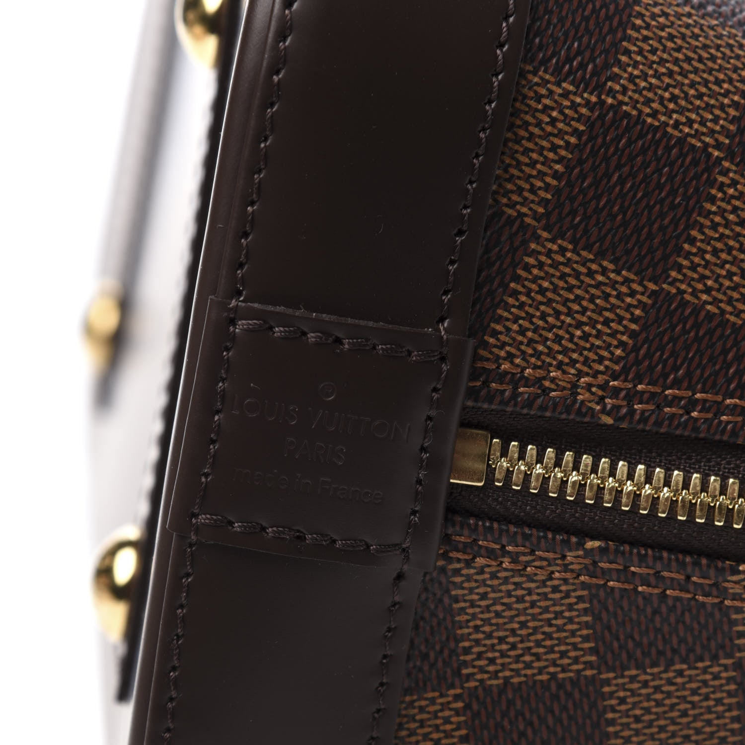 Louis Vuitton Damier Ebene Alma PM 8 of 9