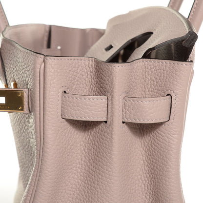 Hermes Taurillon Clemence Birkin 30 Glycine 15 of 23