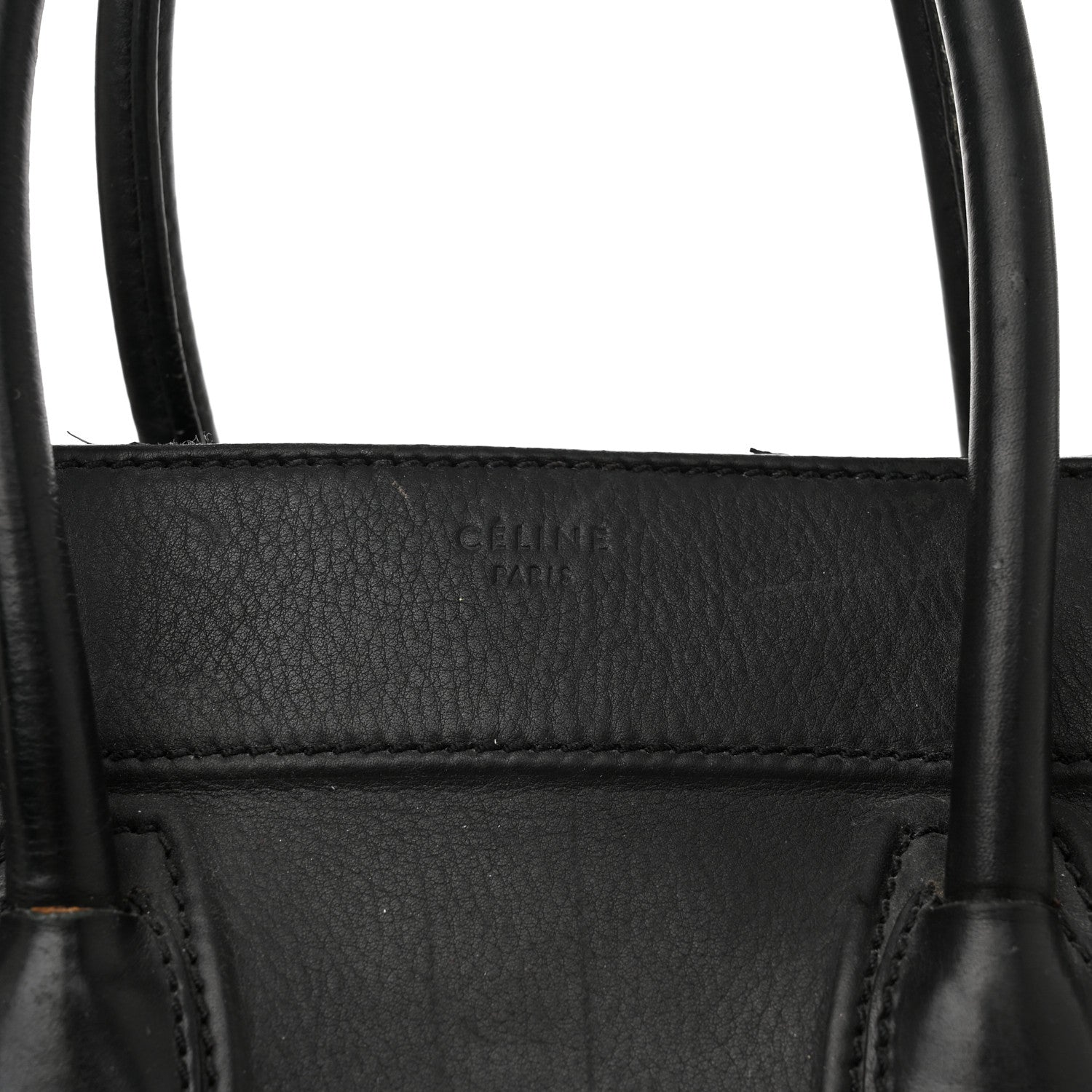 Celine Supple Calfskin Medium Phantom Luggage Black 13 of 25