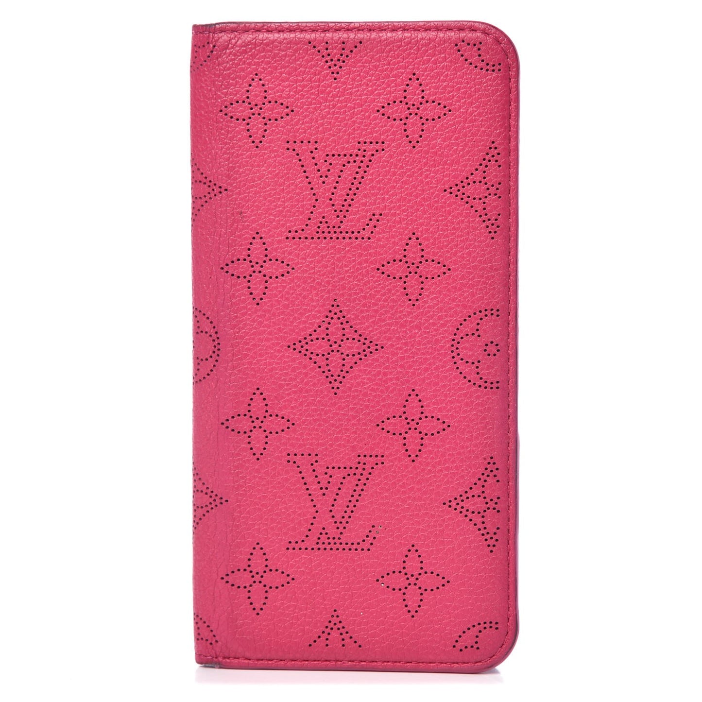 Monogram Cuir iPhone 7/8 Plus Folio Case Fuchsia
