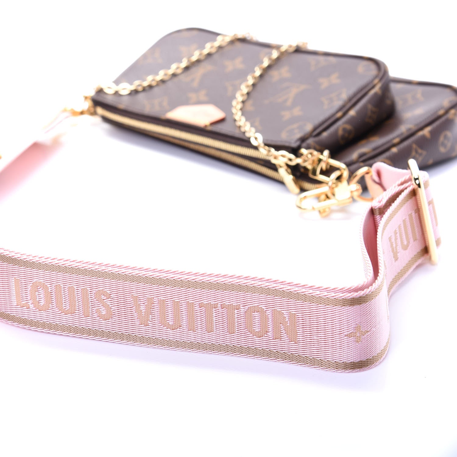 Louis Vuitton Monogram Multi Pochette Accessories Rose Clair 16 of 18