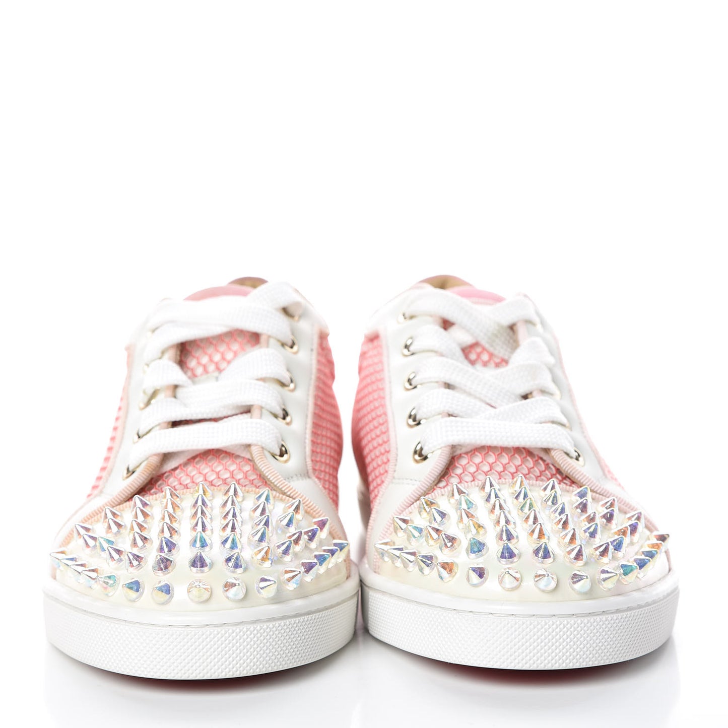 Alveole Calfskin Spiked Gondolita Flat Sneakers 35.5 Dolly