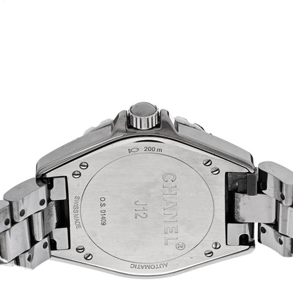 Chanel Titanium Ceramic 38mm J12 Chromatic Automatic Watch 4 of 4