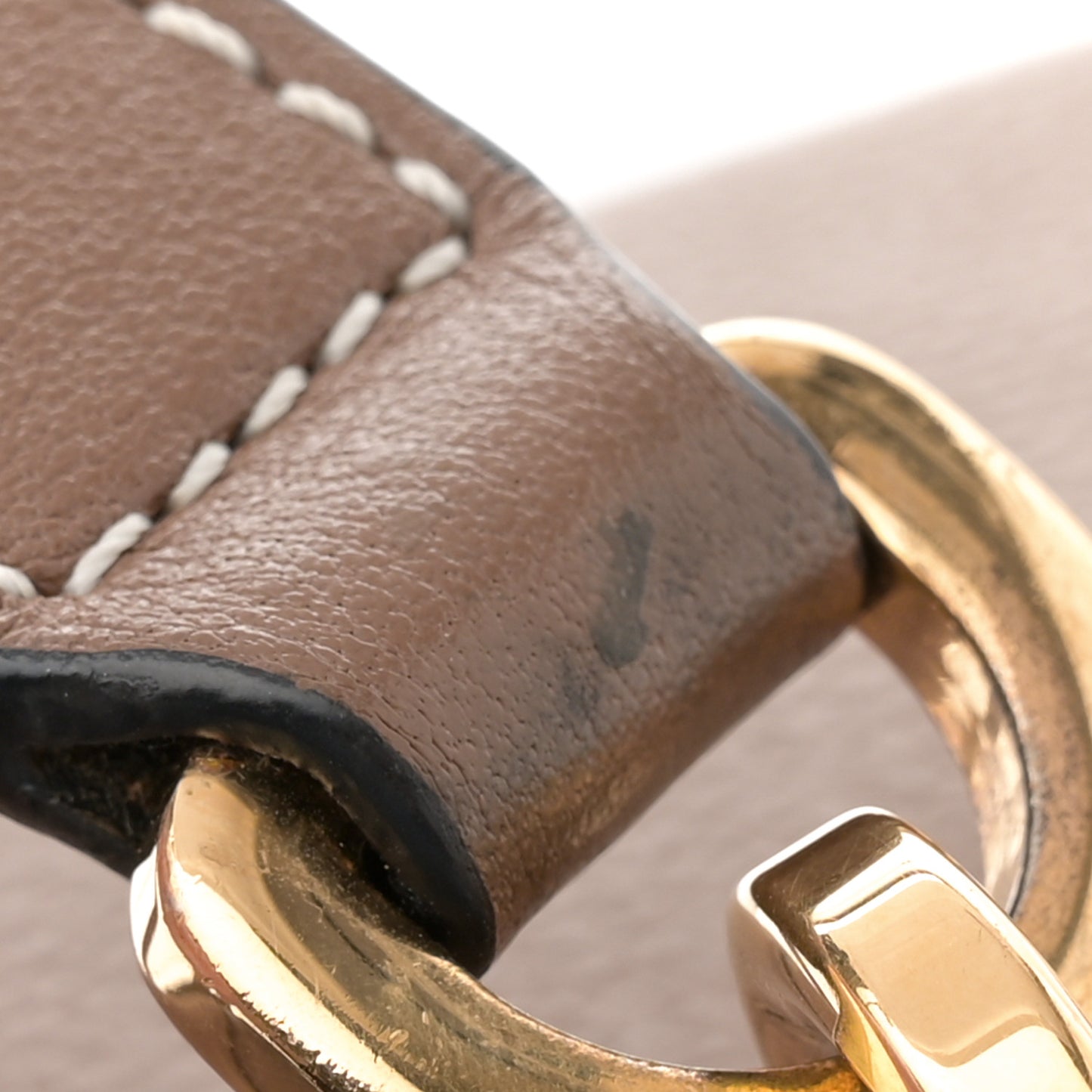 Grained Calfskin Small Puzzle Bag Sand Mink