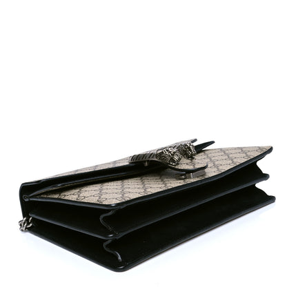 Gucci GG Supreme Monogram Small Dionysus Shoulder Bag Black 3 of 5