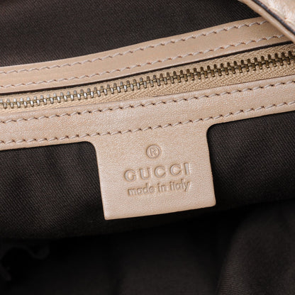 Gucci Monogram Large Jockey Hobo Beige 6 of 9