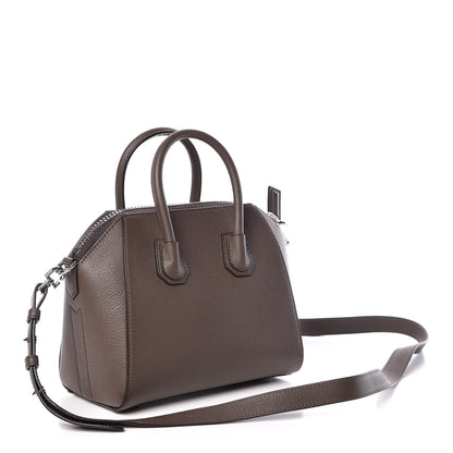 Givenchy Sugar Goatskin Mini Antigona Heather Grey 3 of 9