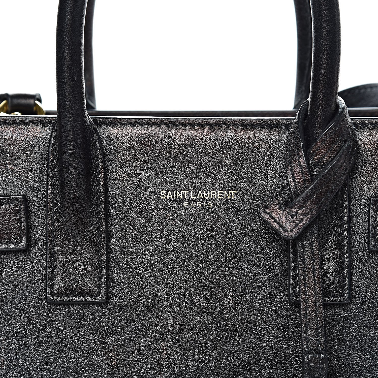 Saint Laurent Calfskin Nano Sac de Jour Black 14 of 22