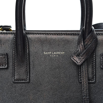 Saint Laurent Calfskin Nano Sac de Jour Black 14 of 22