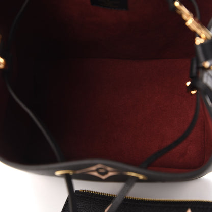 Louis Vuitton Empreinte Monogram Giant Neonoe MM Black Beige 5 of 10