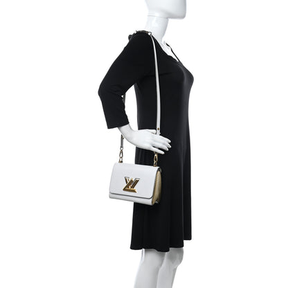 Louis Vuitton Epi Twist PM and Twisty White Gold 2 of 10