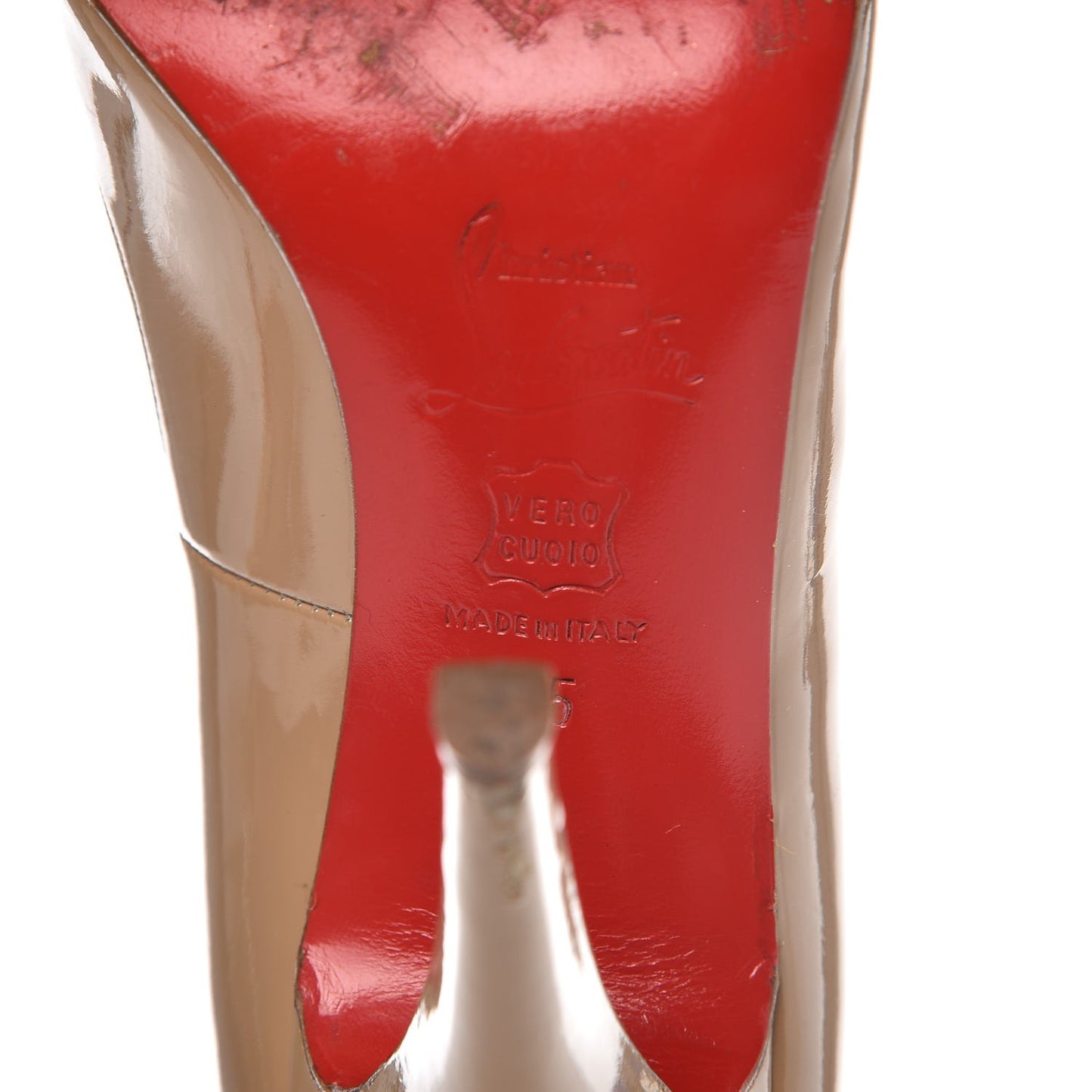 Patent Decollete 868 100 Pumps 35 Nude
