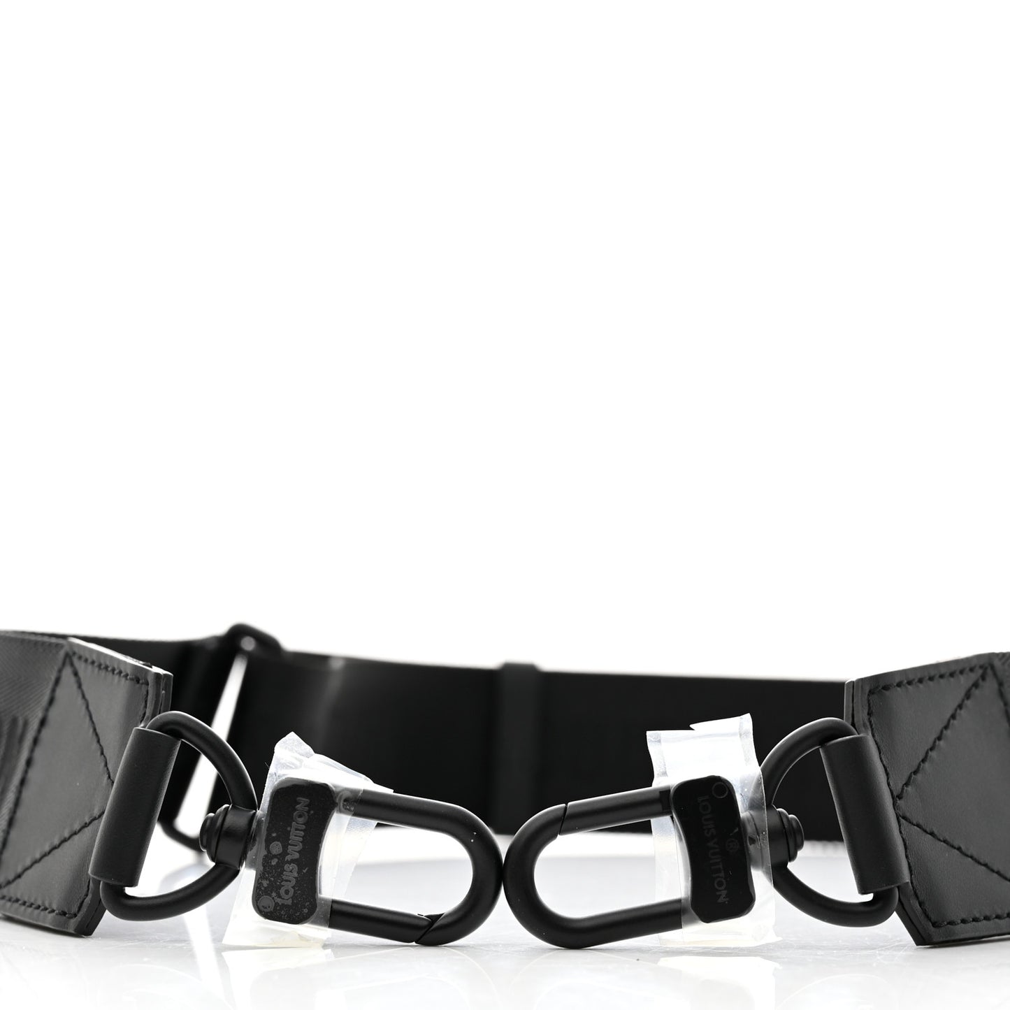 Jacquard Aerogram Shoulder Strap Black