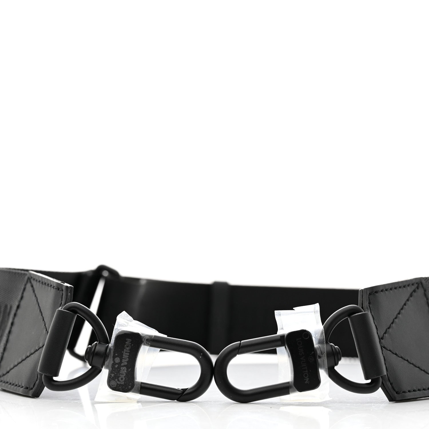 Louis Vuitton Jacquard Aerogram Shoulder Strap Black 4 of 4