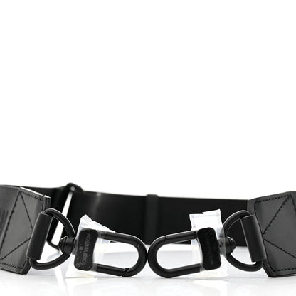 Louis Vuitton Jacquard Aerogram Shoulder Strap Black 4 of 4